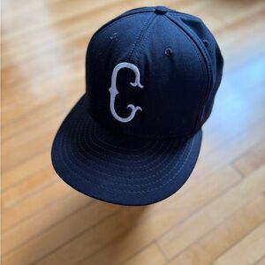 Vintage 90s Chicago Cubs American Needle Hat 7 3/8 Wool Snapback MLB USA Curly C